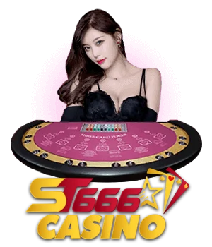 Casino ST666 với dealer xinh đẹp và bàn chơi baccarat trực tuyến